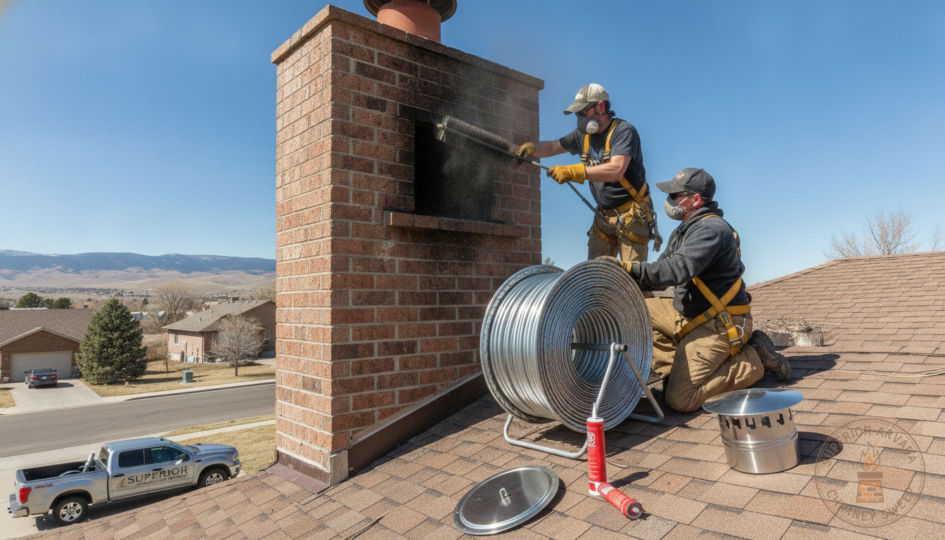Chimney Liner Installation