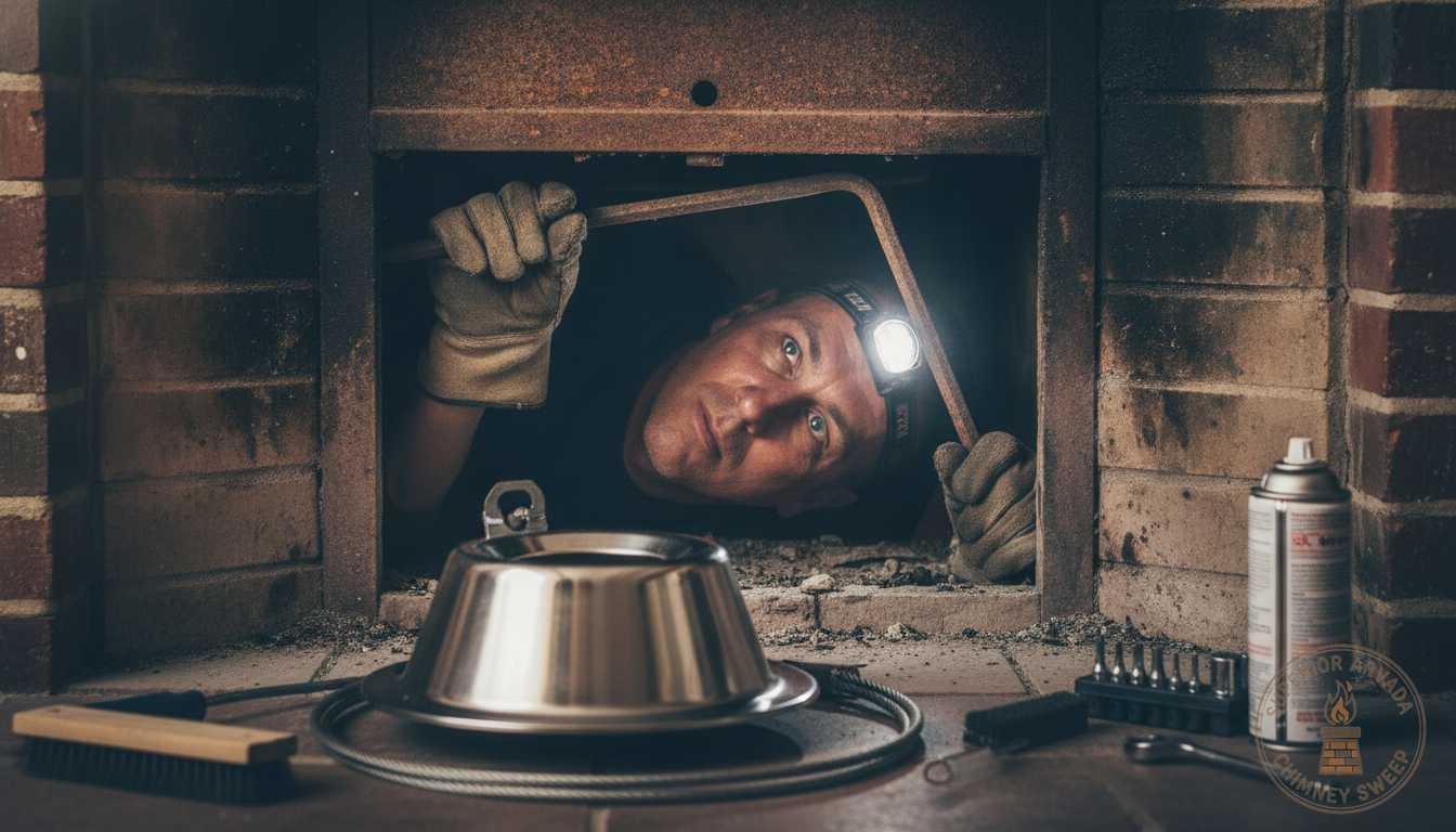 Fireplace Damper Repair & Replacement